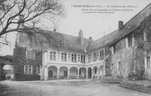Vue historique du Château de Lafayette en Touraine