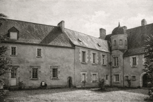 Vue historique du Château de Lafayette en Touraine