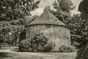 Vue historique du Château de Lafayette en Touraine