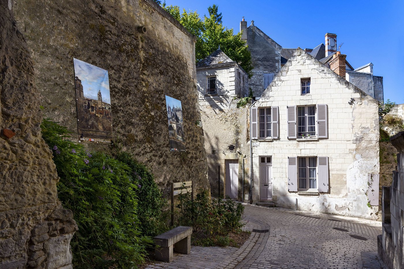 Centre historique de Loches en touraine