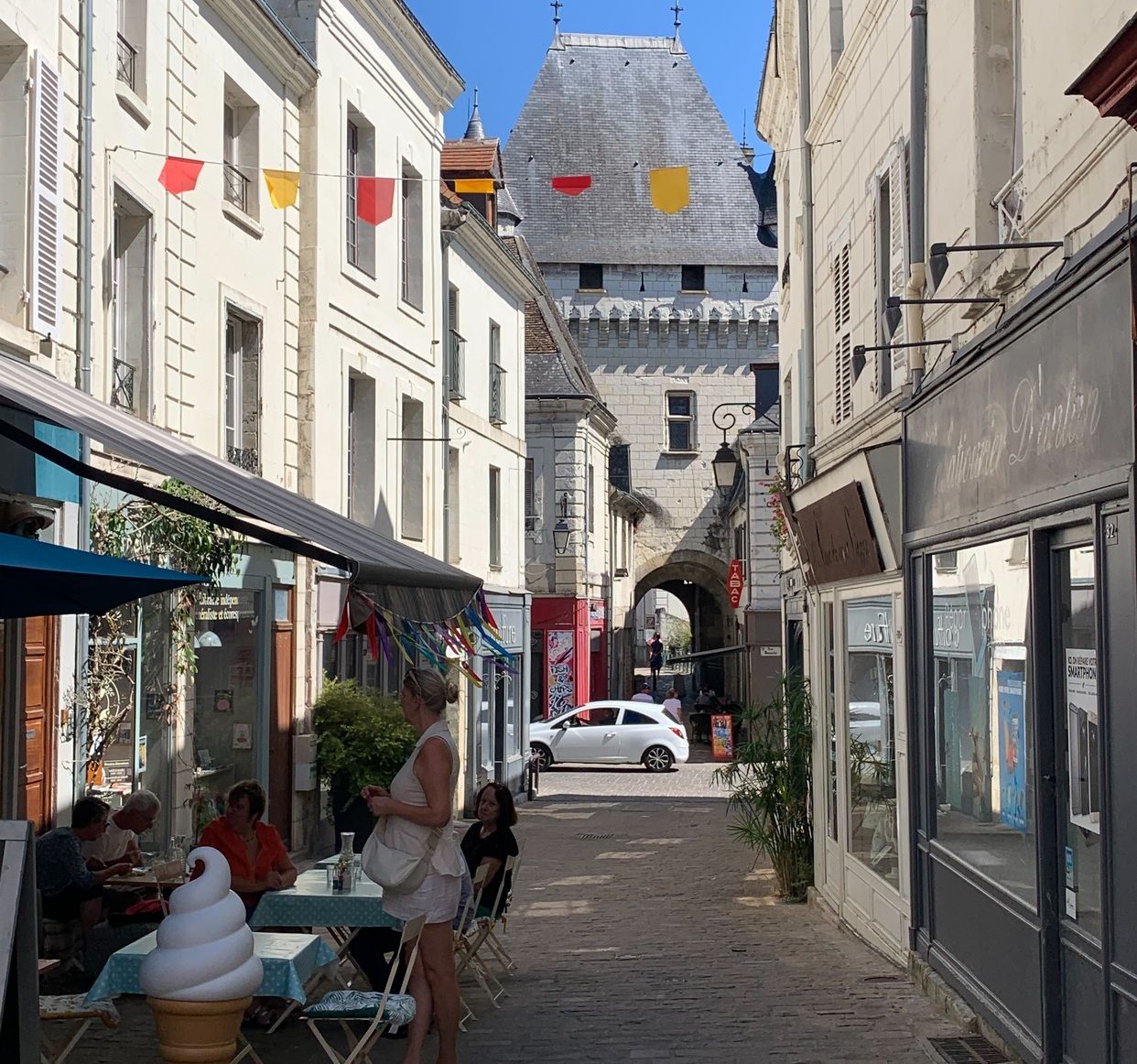 Centre historique de Loches en touraine
