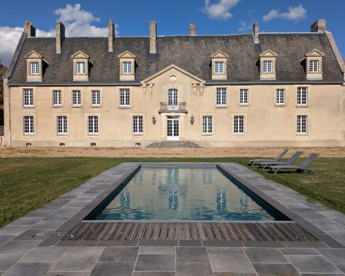 Vue actuelle du Château de Lafayette Dolus le Sec